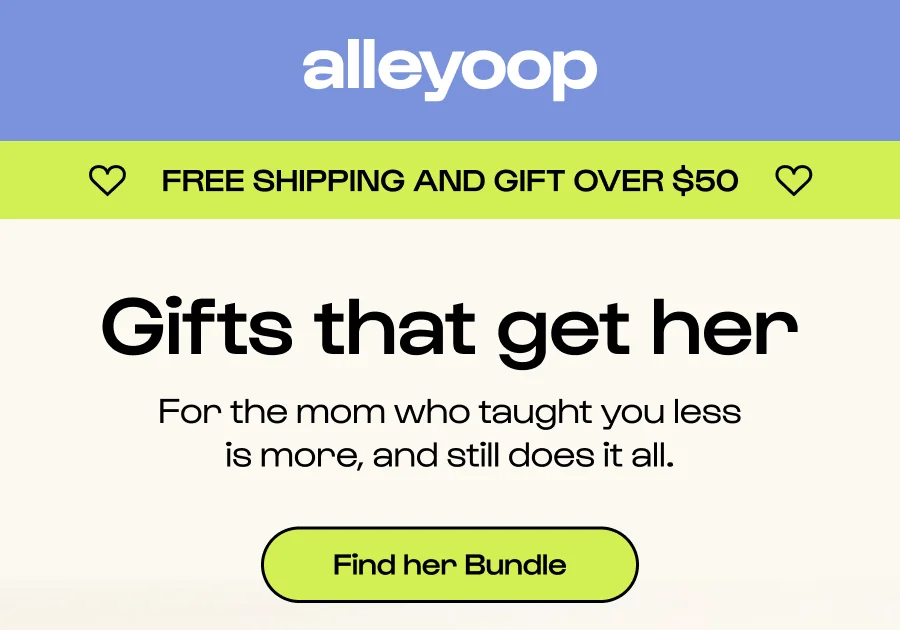 ♡ Free shipping and gift over $50 ♡ Gifts that get her For the mom who taught you less is more, and still does it all. Click to Find her Bundle