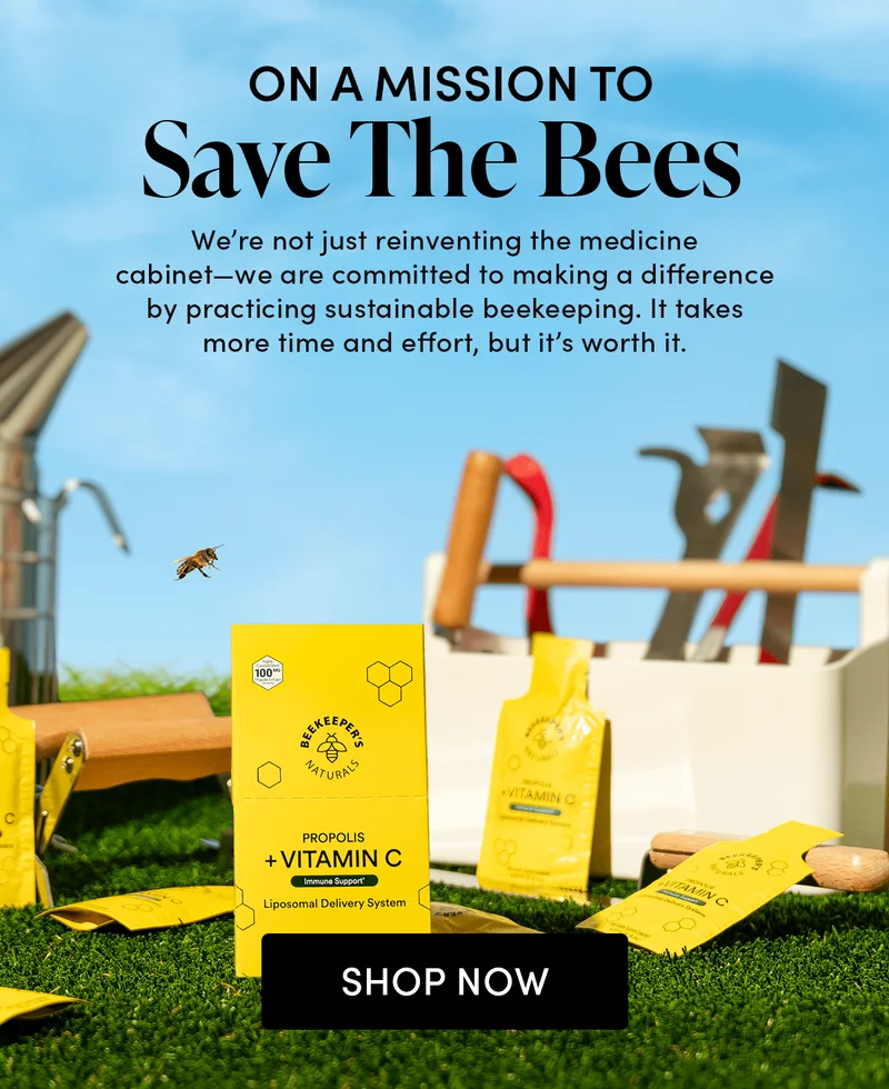 Sustainability Is Our #1      We’re not just reinventing the medicine cabinet—we are committed to making a difference by practicing sustainable beekeeping. It takes more time + effort, but it’s worth it.