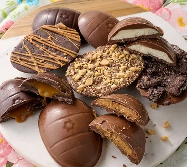 Landies Candies 12 Piece Assorted Chocolate Truffle Eggs