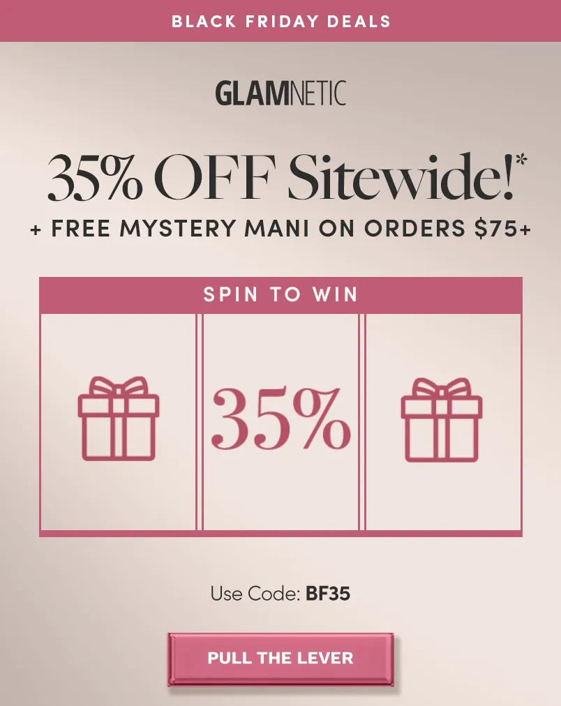 35% OFF Sitewide + Free Mystery Mani on Orders $75+