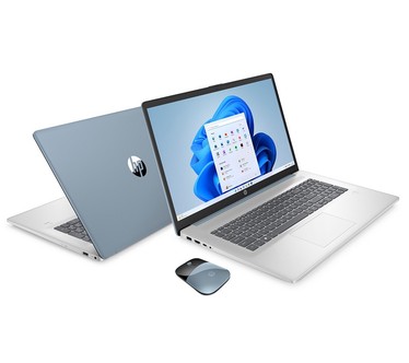 HP 17" Touch Laptop Intel N200 8GB RAM 256GB SSD with Mouse & Voucher