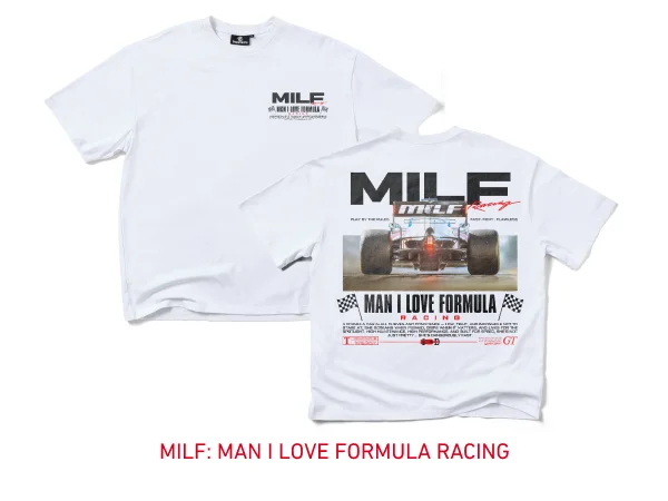 MILF Racing Oversized Tee