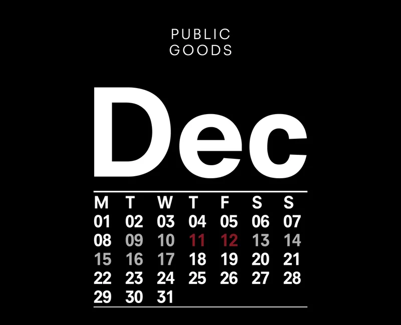 Holiday Coundown: Dec 11-12 25% off kitchen + dining