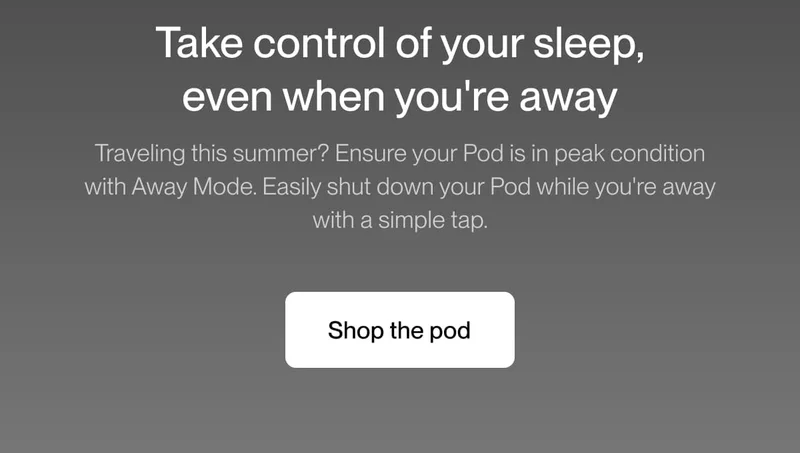Take control of your sleep, even when you're away