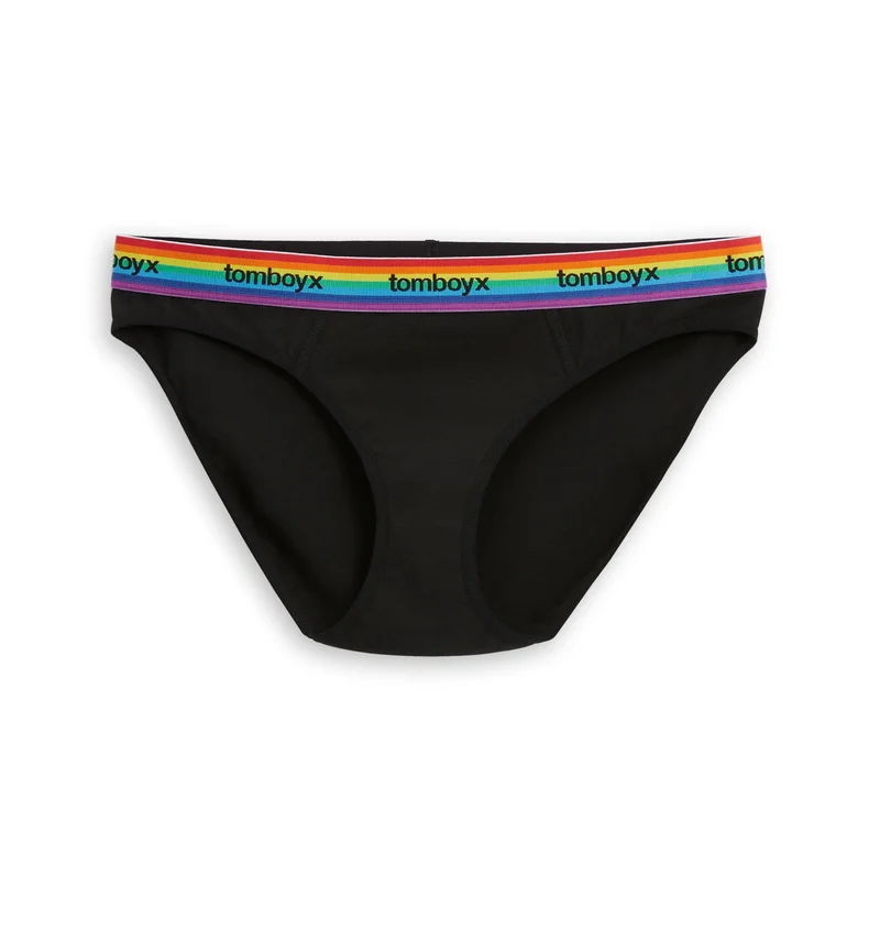 Image of Bikini - Black Rainbow Logo