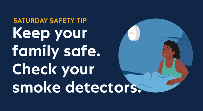 Saturday Safety Tip