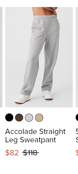 Accolade Straight Leg Sweatpant