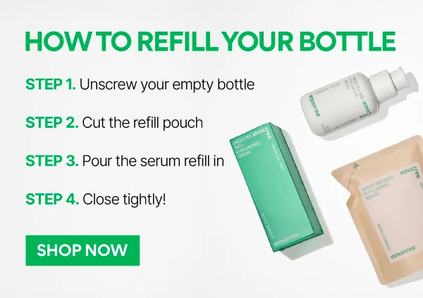 Green Tea Seed Hyaluronic Serum Refill