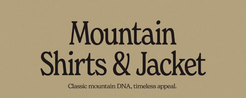 Shop Mountain Shirts and Jackets