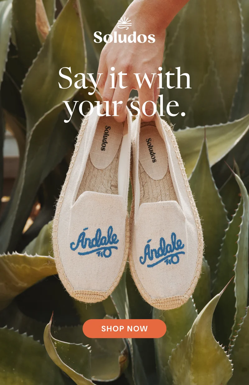 Say it with your sole.
