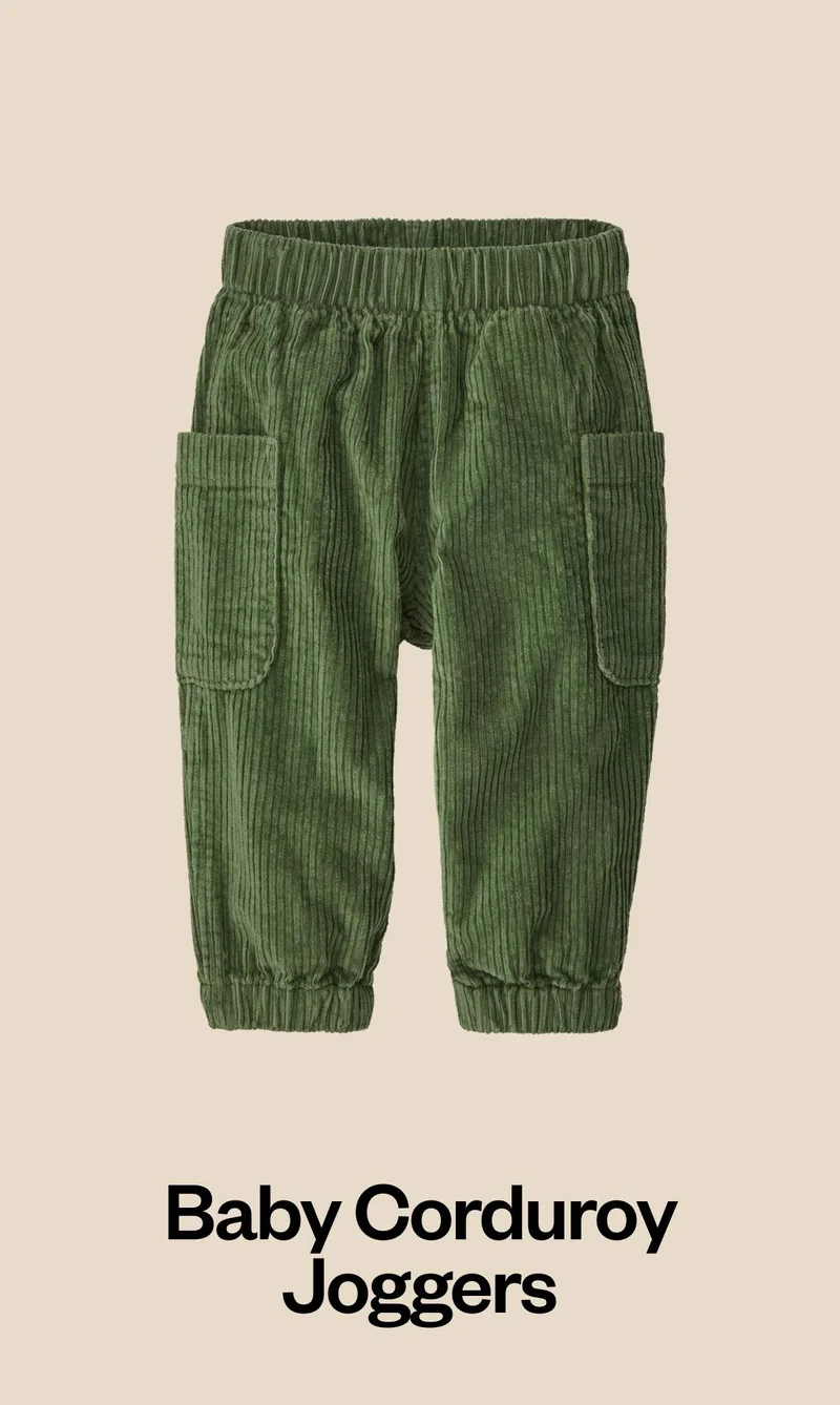 Baby Corduroy Joggers