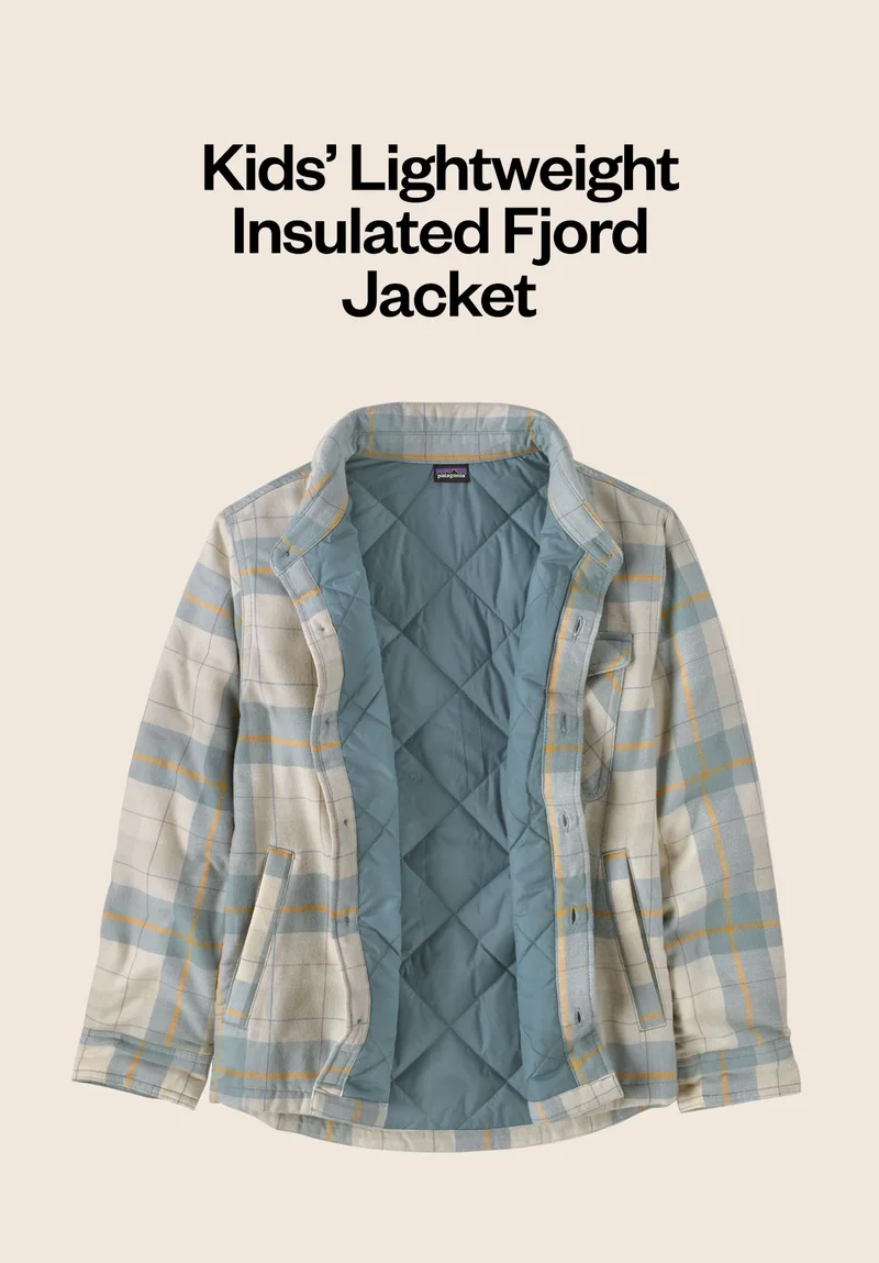 Kids’ Lightweight Insulated Fjord Jacket