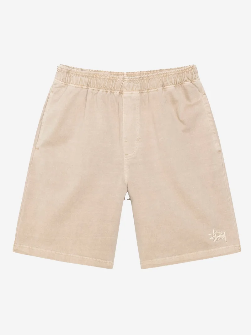 Image of Stussy Heavy Jersey Short - Sand