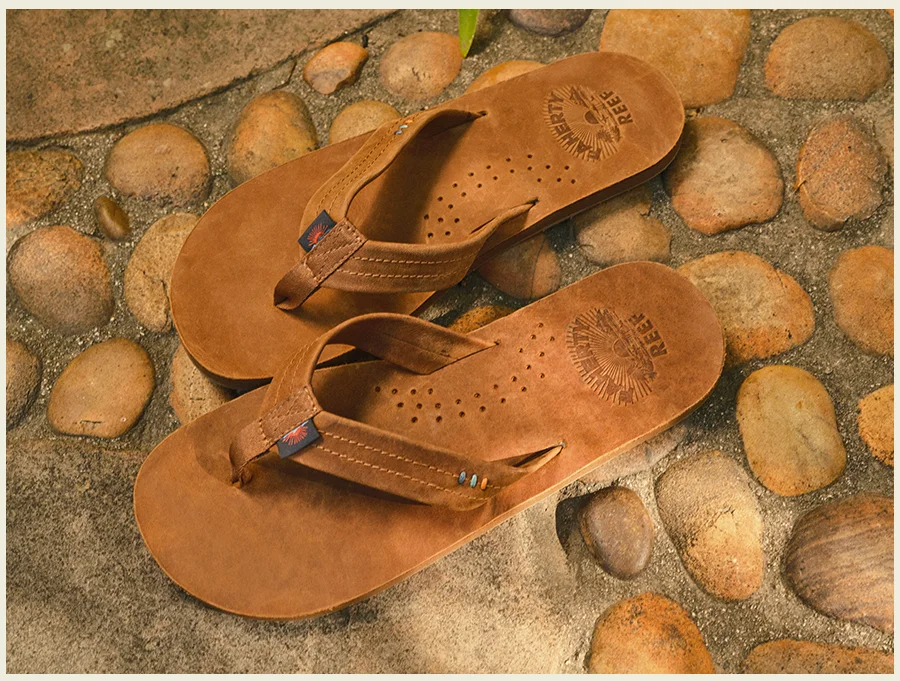 Dark Brown Reef Sandals - Men's and Women's