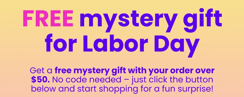 Free mystery gift for Labor Day