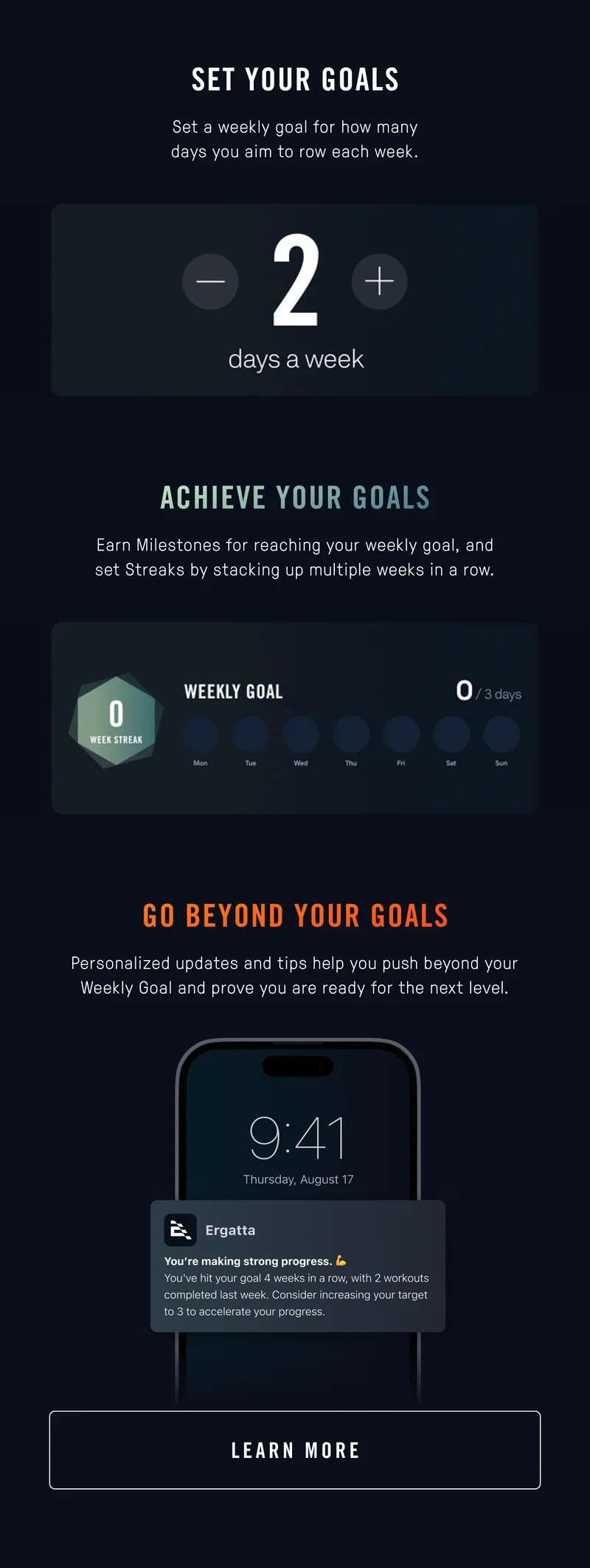 Achieve your goals
