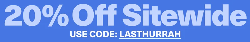 20% OFF SITEWIDE - USE CODE: discount code
