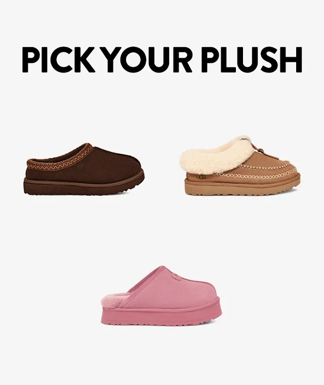 Six styles of slippers.