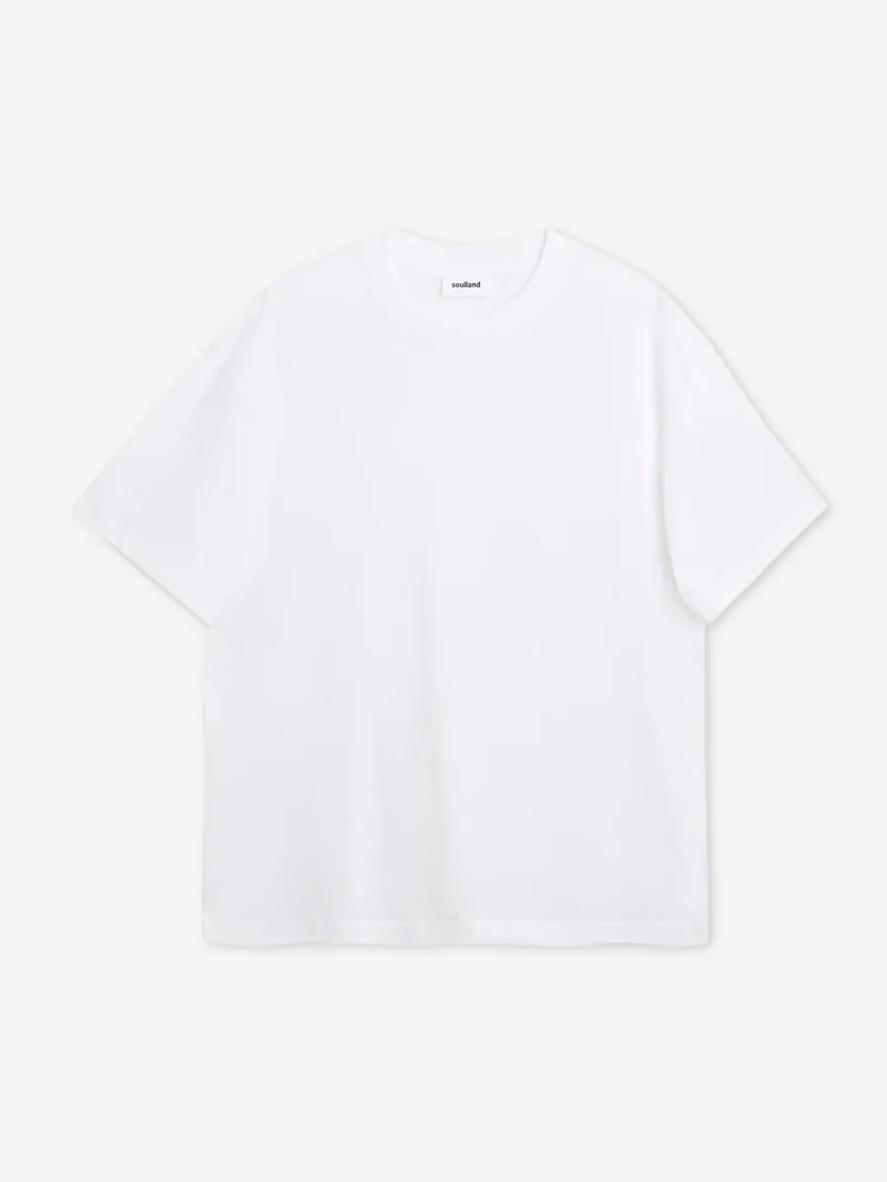 Image of Soulland KA Blur Back Print T-shirt - White