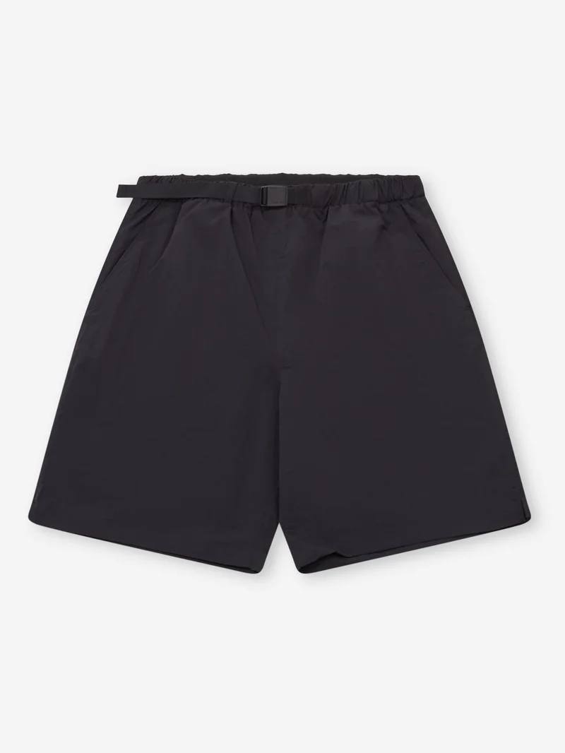 Image of Snow Peak Nylon Washer Shorts - Black