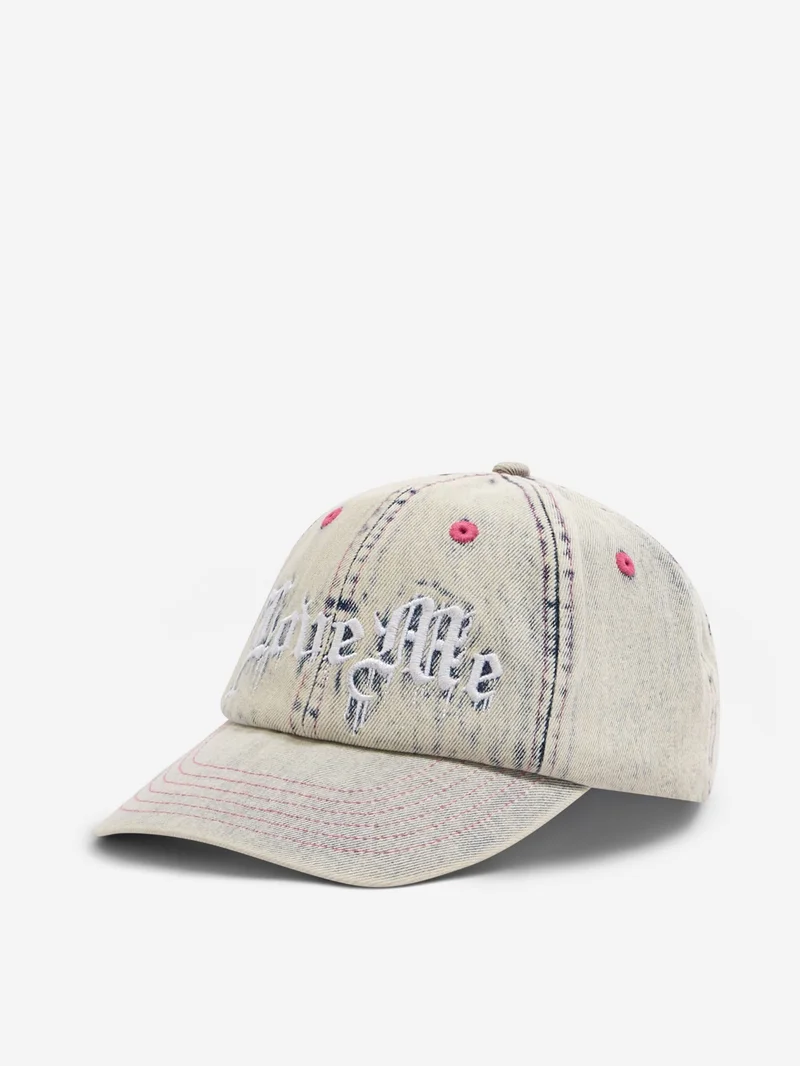 Image of Aries Love Me Cap - Acid Grey
