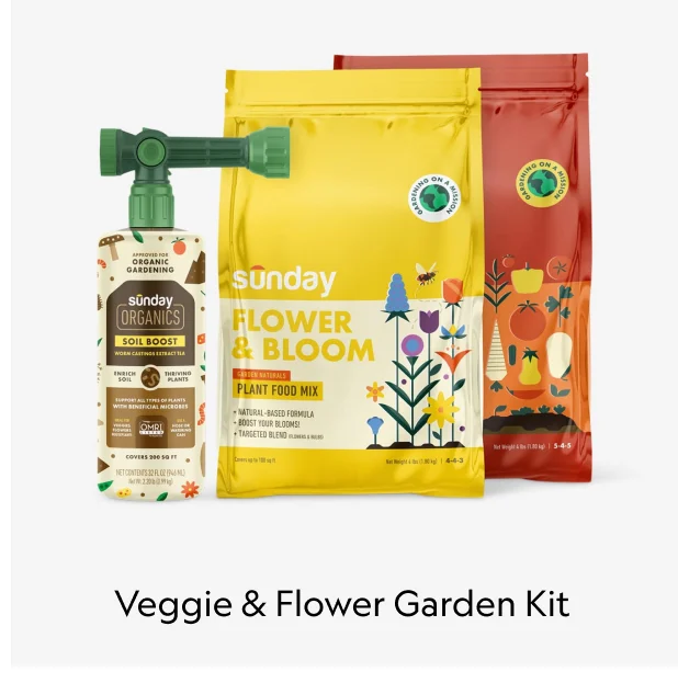Veggie & Flower Garden Kit