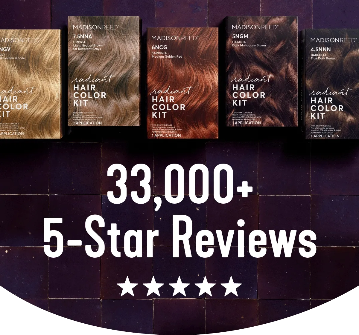 33,000+ 5 star reviews