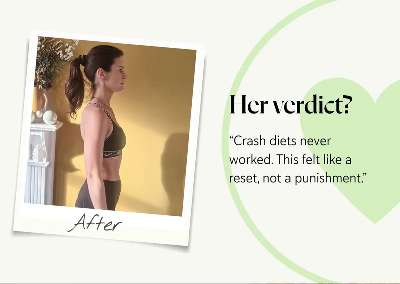 Her verdict? “Crash diets never worked. This felt like a reset, not a punishment.”