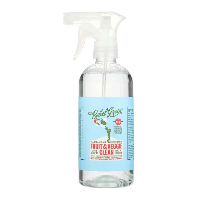 Plant-Based Produce Wash Spray, 16 Fl Oz