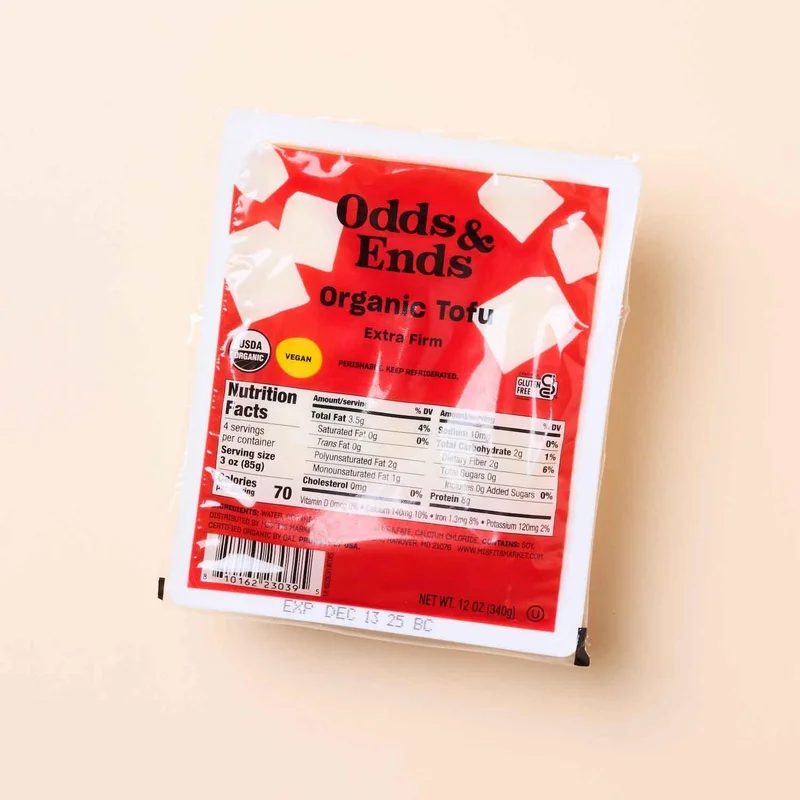 Organic Tofu, Extra Firm, 12 Oz