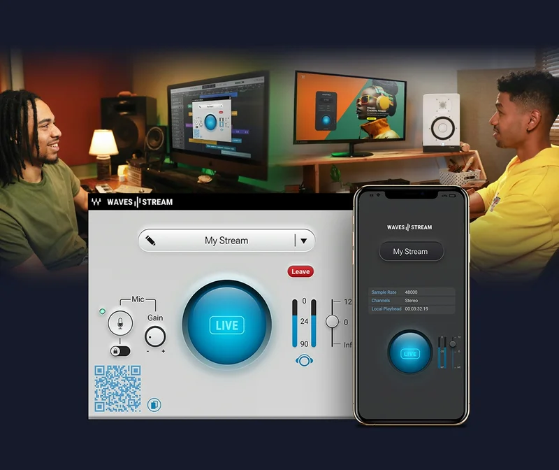NEW! Waves Stream - DAW Audio Sharing Service