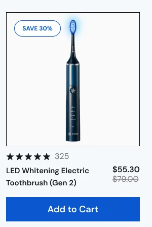 Shop LED Whitening Electric Toothbrush (Gen 2)