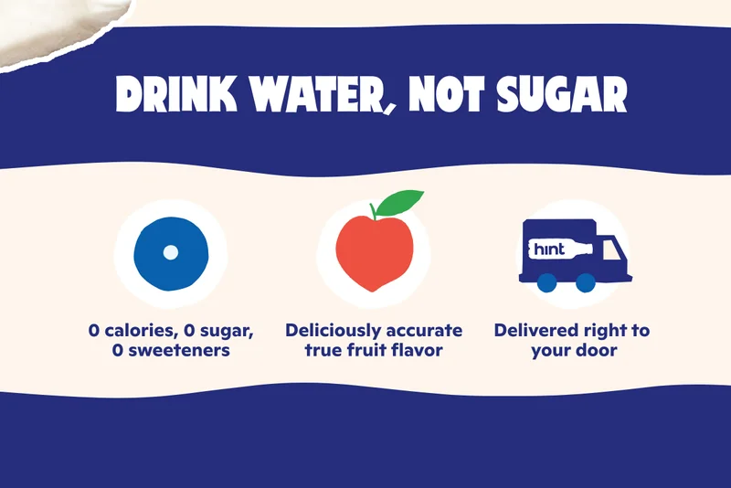 Drink water, not sugar