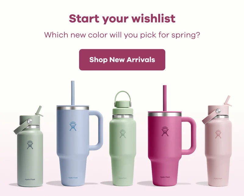 Start your wishlist. Which new color will you pick for spring? | Shop New Arrivals