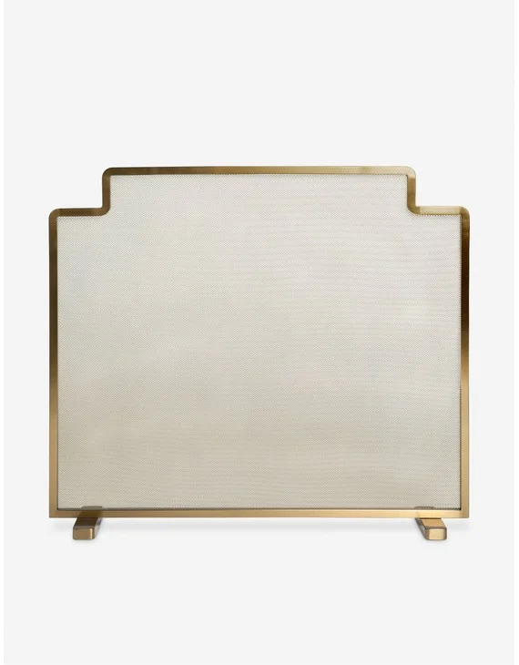 Langham Fireplace Screen - Gold