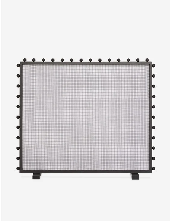 Lochlan Fireplace Screen-Black