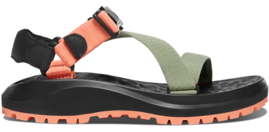 35385 - Wallowa Nylon Sandal - Cantaloupe/Oil Green - Women's
