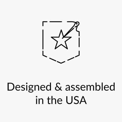 Designed & Assembled in the USA