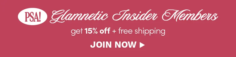 Become a Glamnetic Insider and get 15% off + Free Shipping