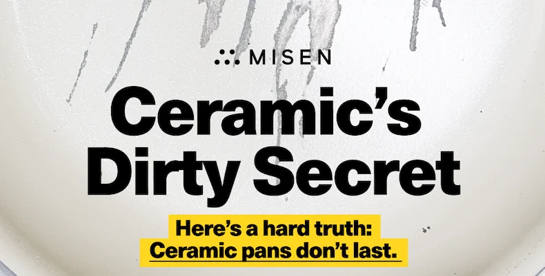 Ceramic's Dirty Secret | Here's a hard truth: Ceramic pans don't last.