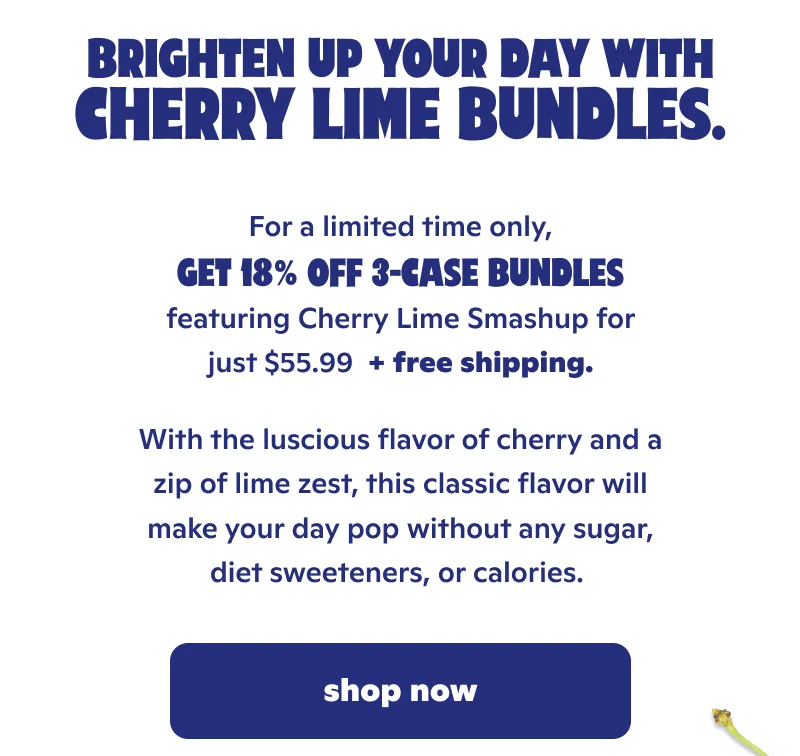 For a limited time only, get 18% off 3-case bundles for just $55.99