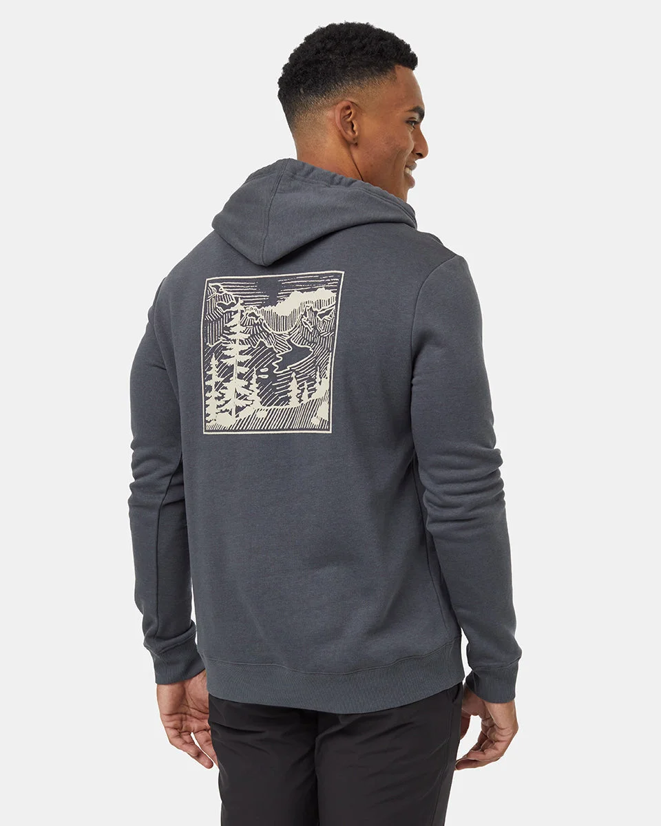 Image of Etched Mountain Hoodie