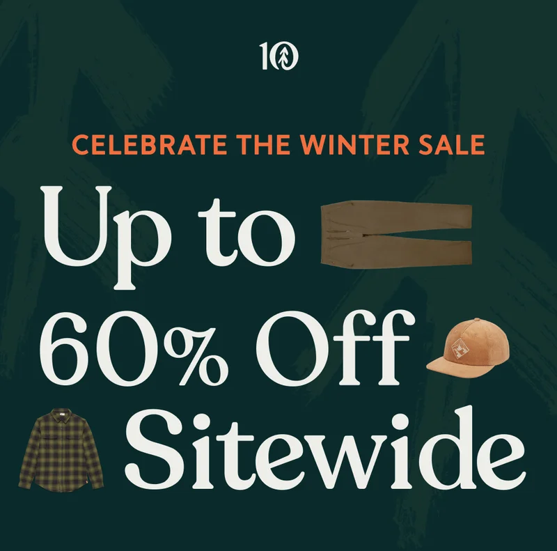 Celebrate The Winter Sale Up to 60% Off Sitewide