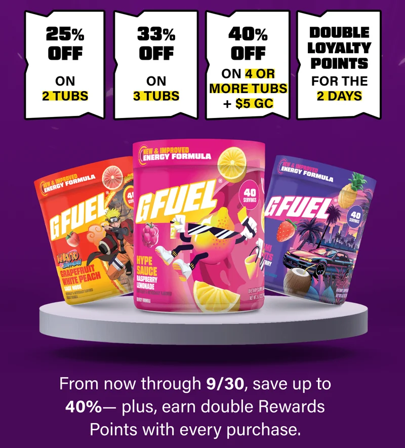 From now through 9/30, save up to 40%— plus, earn double Rewards Points with every purchase.