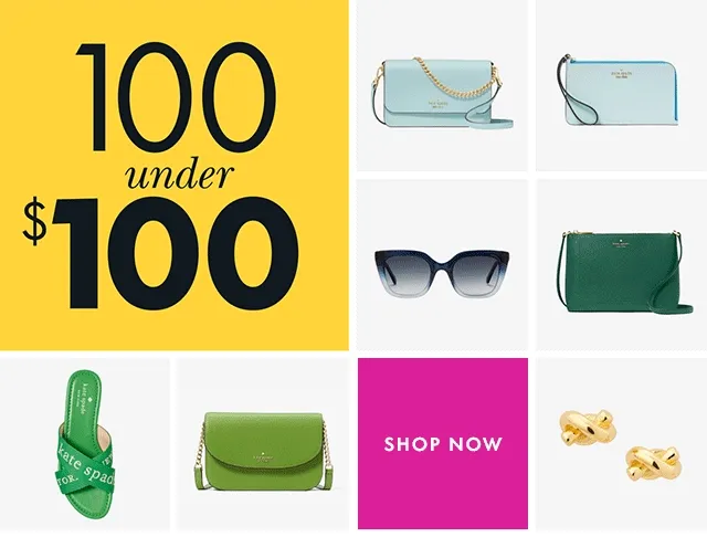 100 under $100 Shop Now