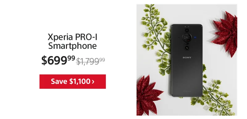 Save $1,100: Xperia PRO-I Smartphone