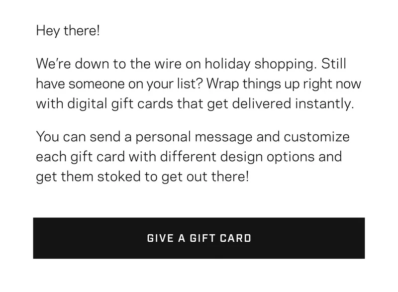 Give A Gift Card