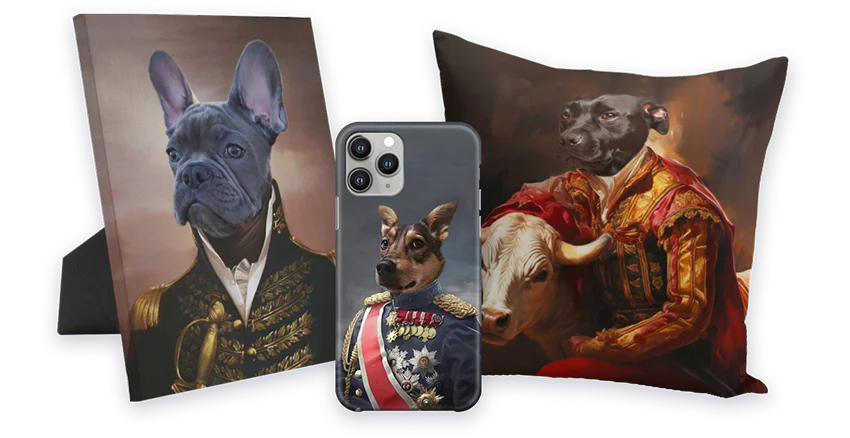 Renaissance Pet Portraits