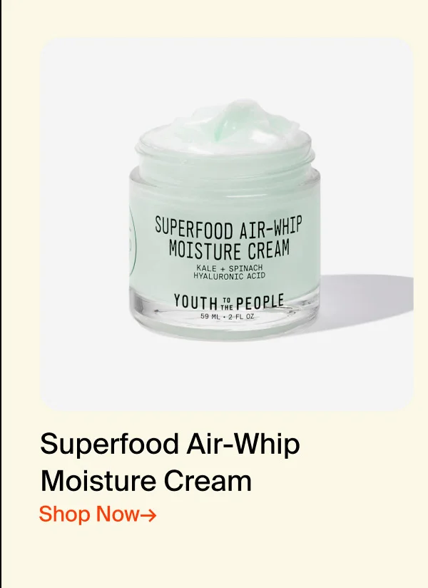 superfood air whip moisture cream