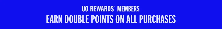 UO Rewards Members Earn Double Points on All Purchases